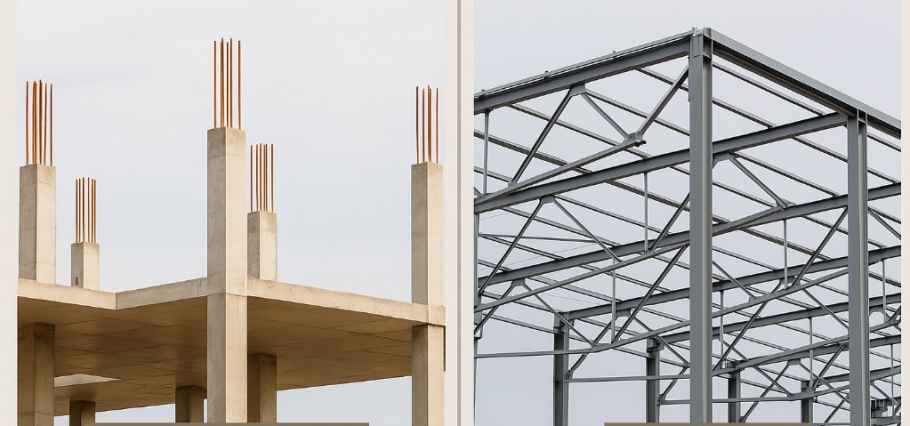 Reinforced Concrete or Steel?